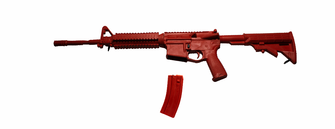 AR-15  CON CULATA  EXTENDIDA  FIJA  DE CARGADOR REMOVIBLE