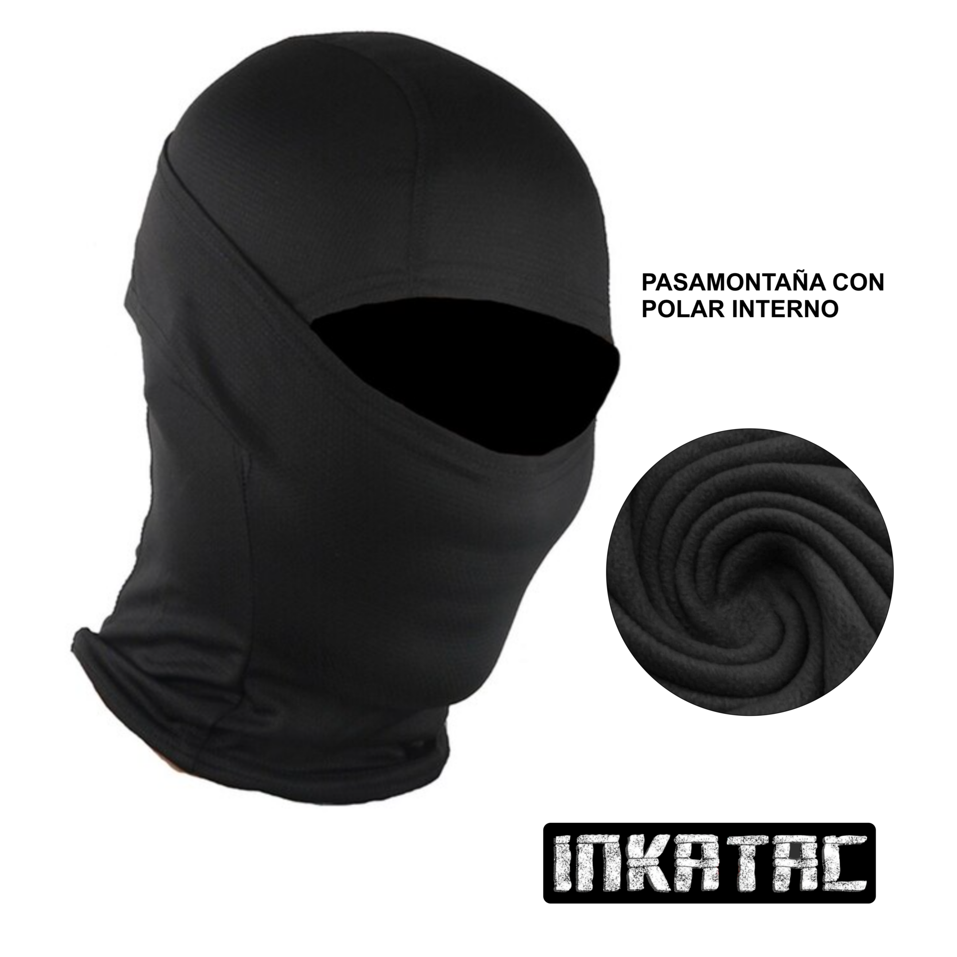 PASAMONTAÑA  CON  POLAR  INTERNO