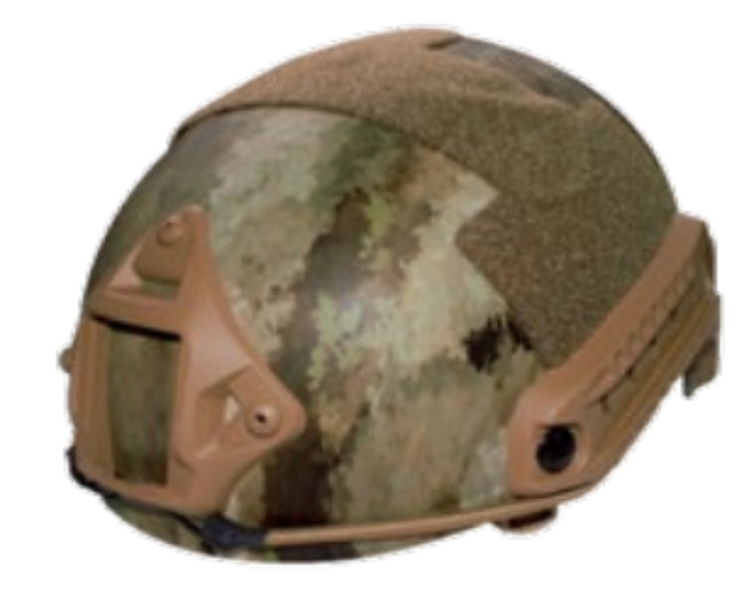 CASCO TÁCTICO POLÍCARBONATO DE 4MM DE ESPESOR