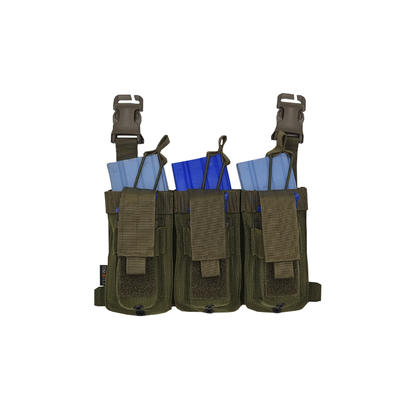 Portacargador Triple Kanguro Con Buckles