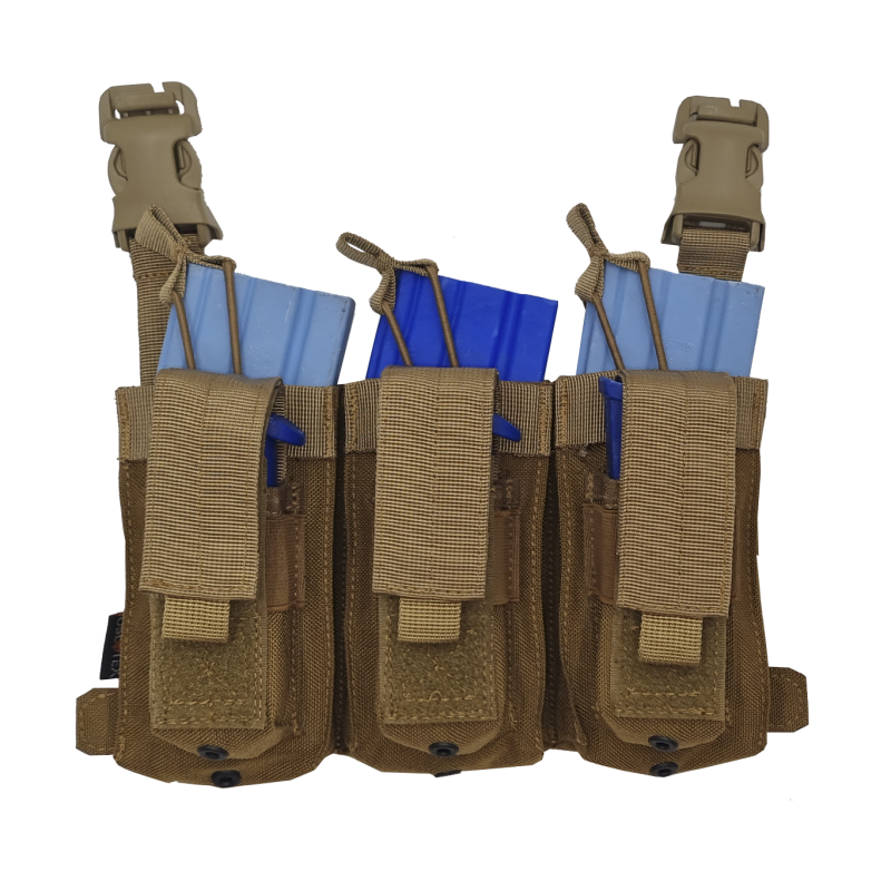 Portacargador Triple Kanguro Con Buckles