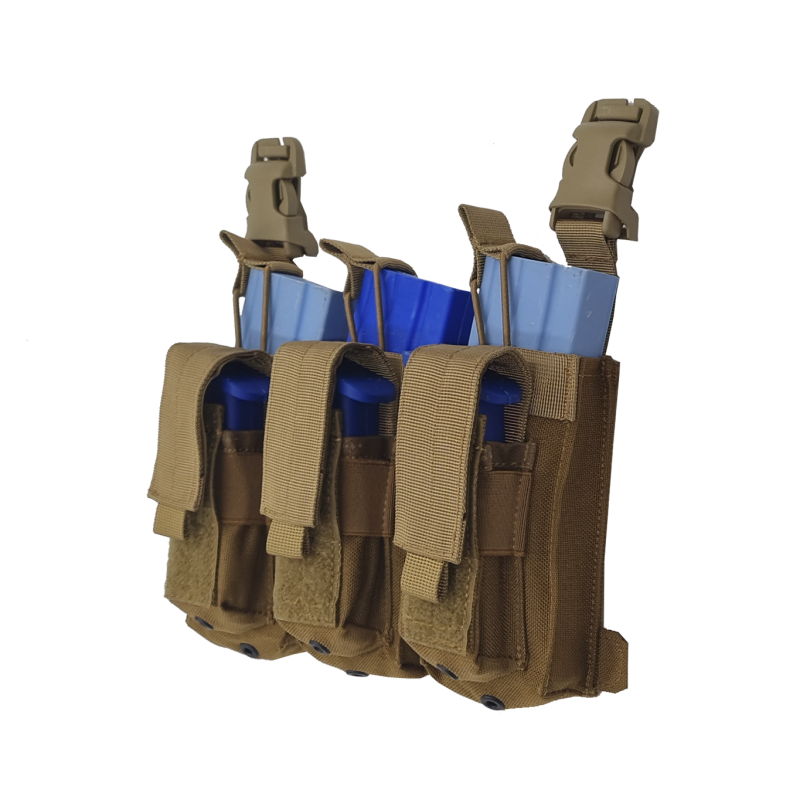 Portacargador Triple Kanguro Con Buckles