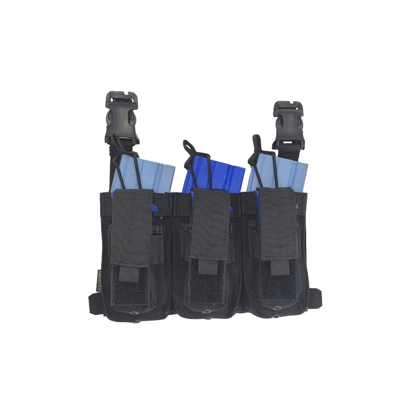 Portacargador Triple Kanguro Con Buckles