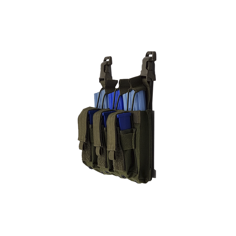 Portacargador Triple Kanguro Con Buckles