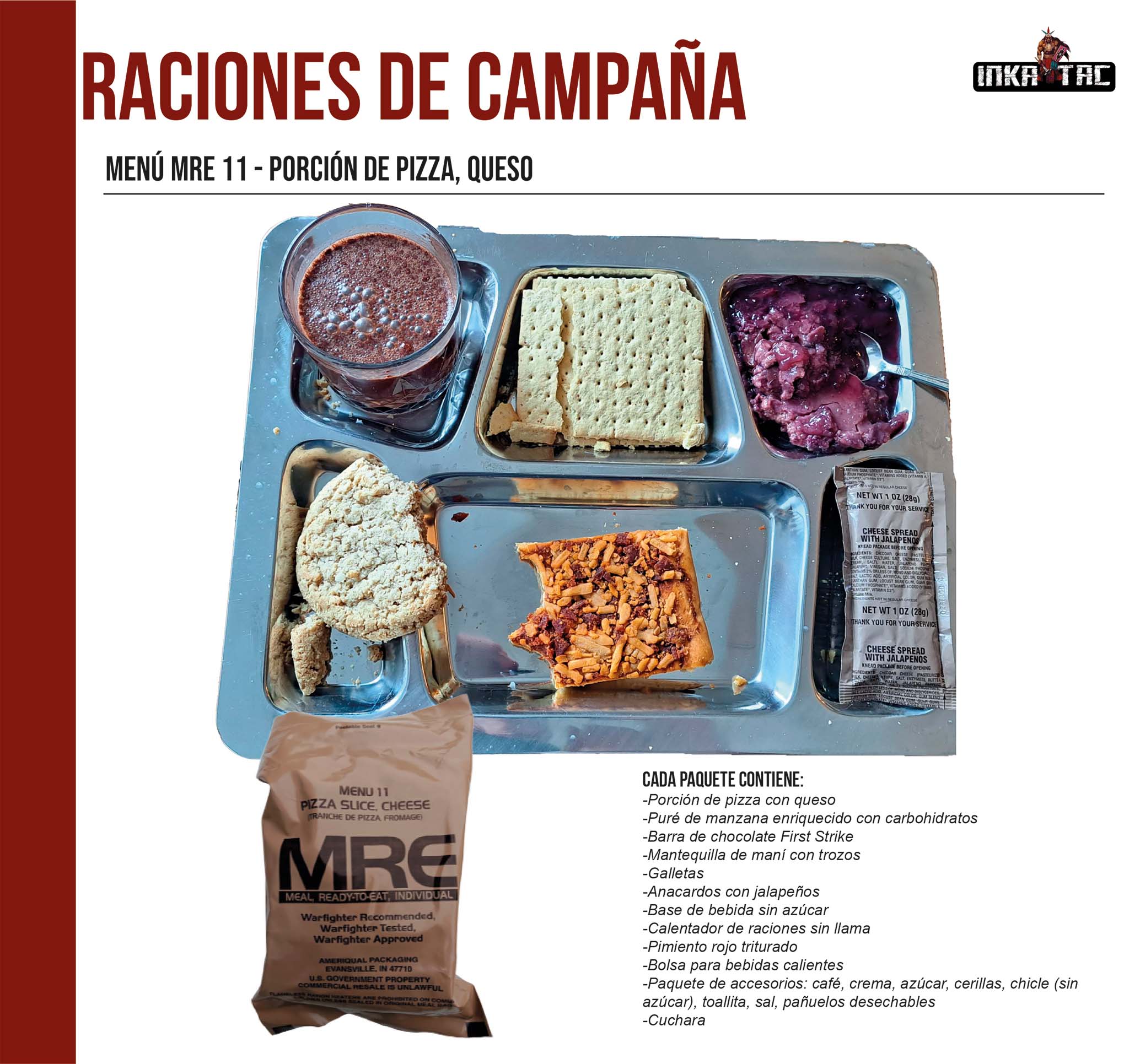 MENU 11 -PIZZA DE QUESO